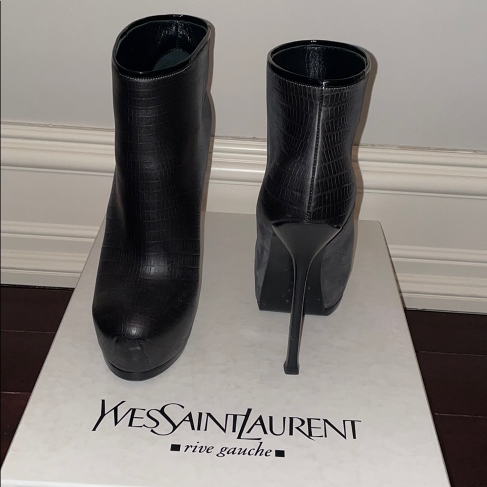 YSL ankle boots size 37.5